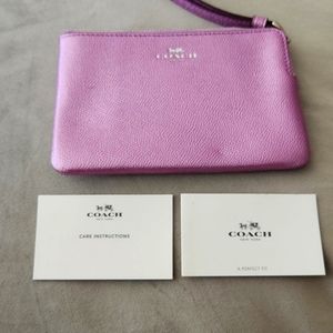 COACH wristlet